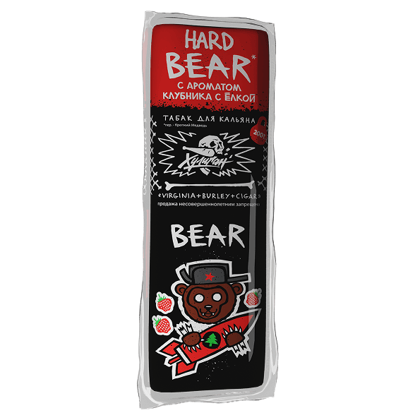 (m) хулиган хард 200 г bear (клубника с елкой) — Hookah Market (m) хулиган хард 200 г bear (клубника с елкой)