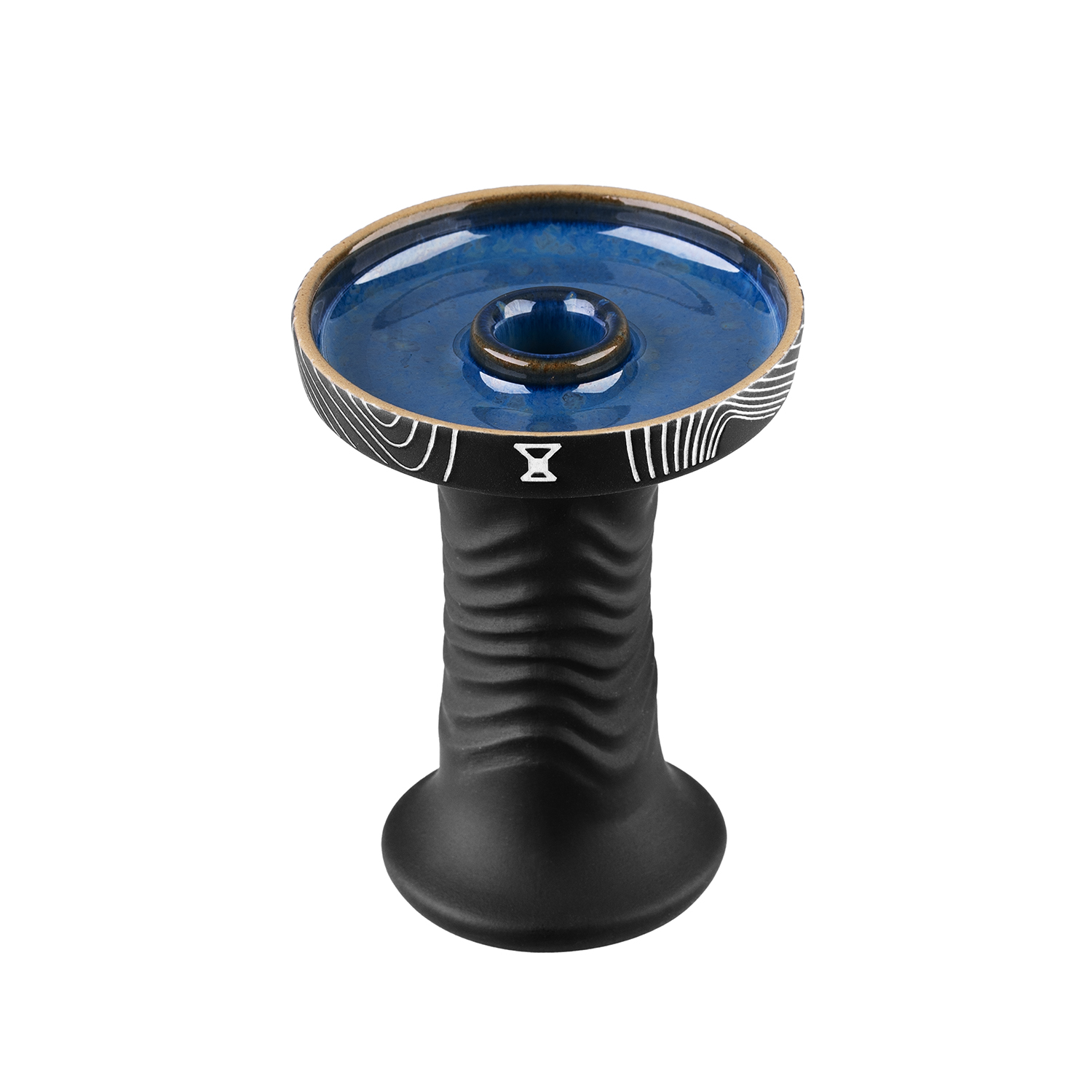  чаша alpha hookah - wave phunnel pacific black 