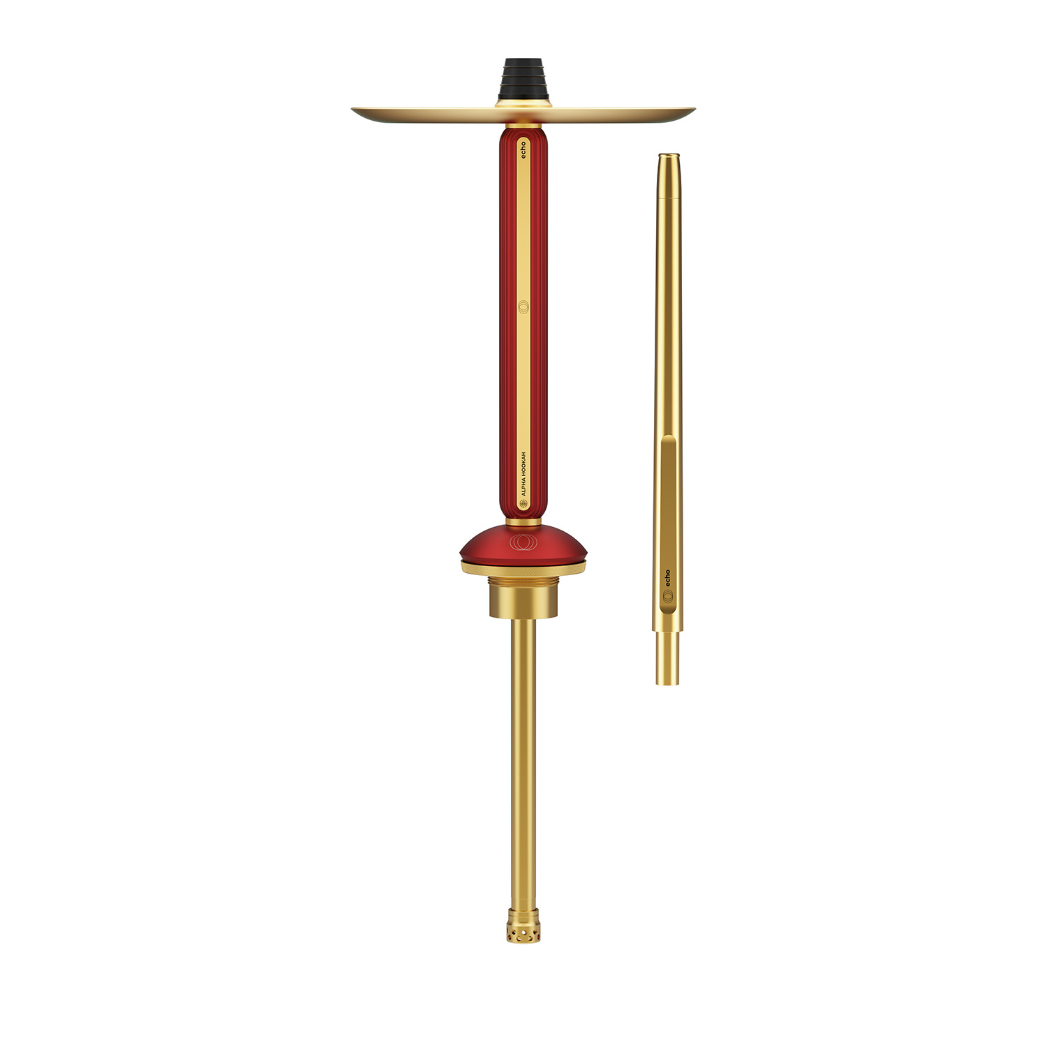 кальян alpha hookah - echo gold ruby red — Hookah Market кальян alpha hookah - echo gold ruby red