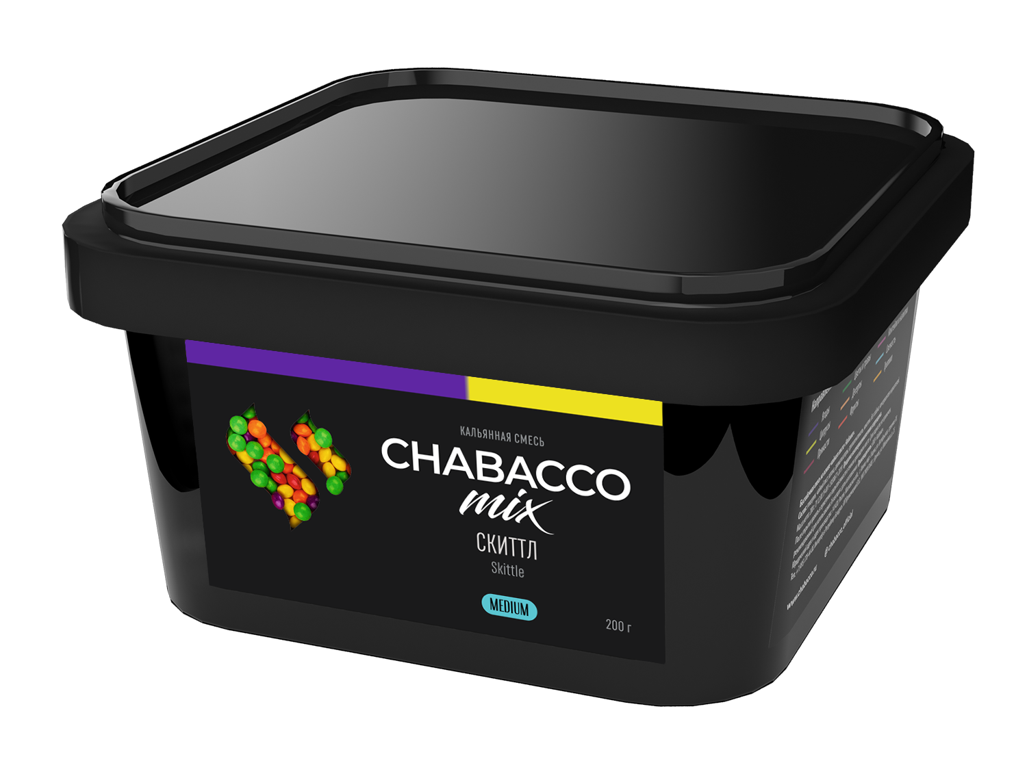 (m) chabacco mix 200 г skittle (скиттл) — Hookah Market (m) chabacco mix 200 г skittle (скиттл)