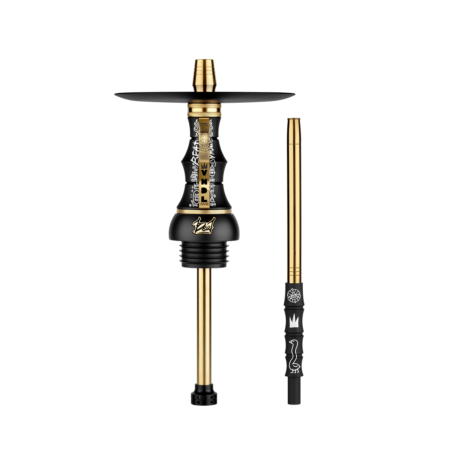 кальян alpha hookah - beat vndl (black) — Hookah Market кальян alpha hookah - beat vndl (black)