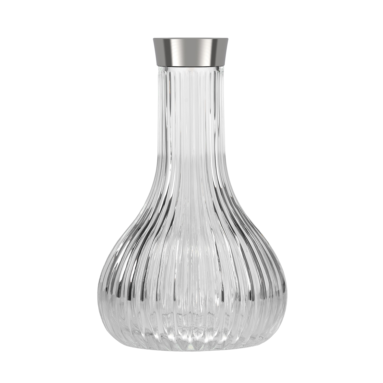  колба alpha hookah drop twistlock silver прозрачная 