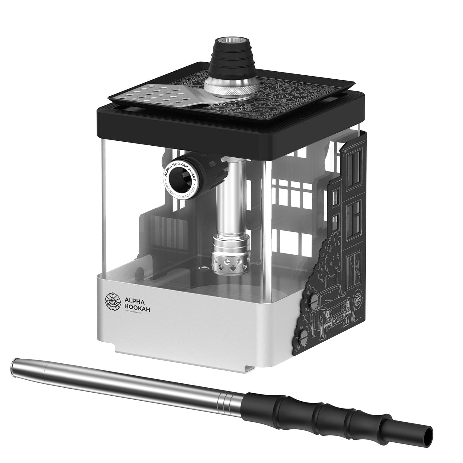 кальян alpha hookah - smart exzo panelka — Hookah Market кальян alpha hookah - smart exzo panelka