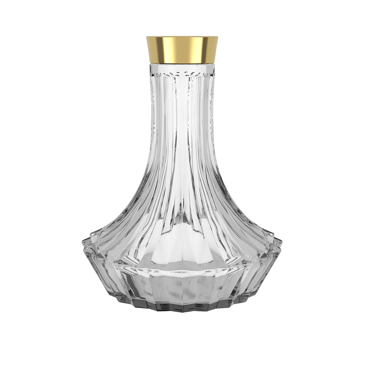  колба alpha hookah craft twistlock gold прозрачная 