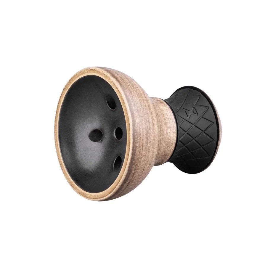 чаша alpha hookah - turk design pro (black matte) — Hookah Market чаша alpha hookah - turk design pro (black matte)