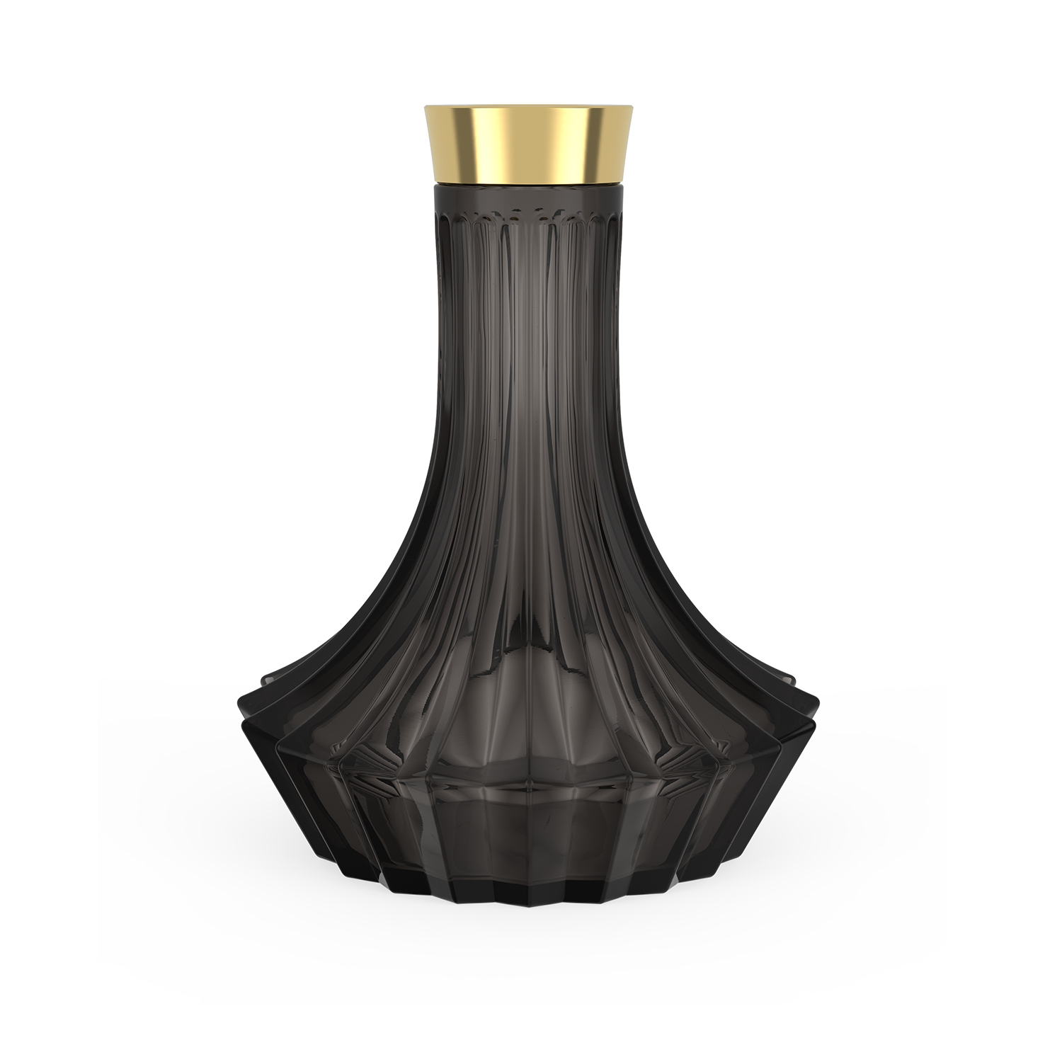  колба alpha hookah craft twistlock gold тонированная 