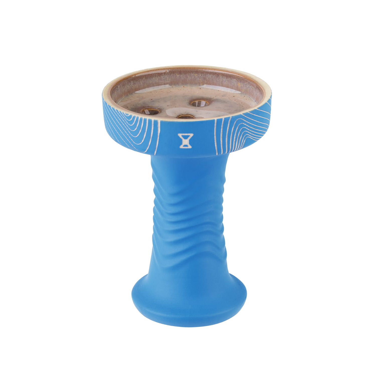  чаша alpha hookah - wave killer arctic blue 