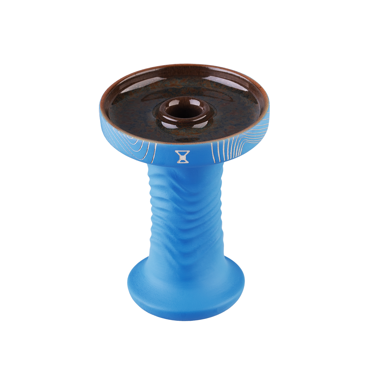  чаша alpha hookah - wave phunnel indian blue 