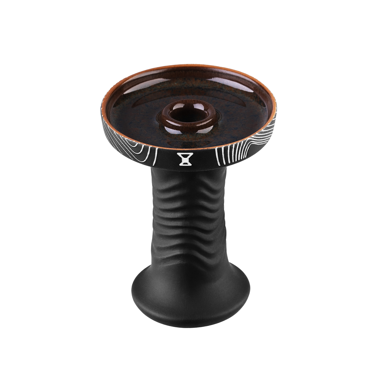 чаша alpha hookah - wave phunnel indian black — Hookah Market чаша alpha hookah - wave phunnel indian black