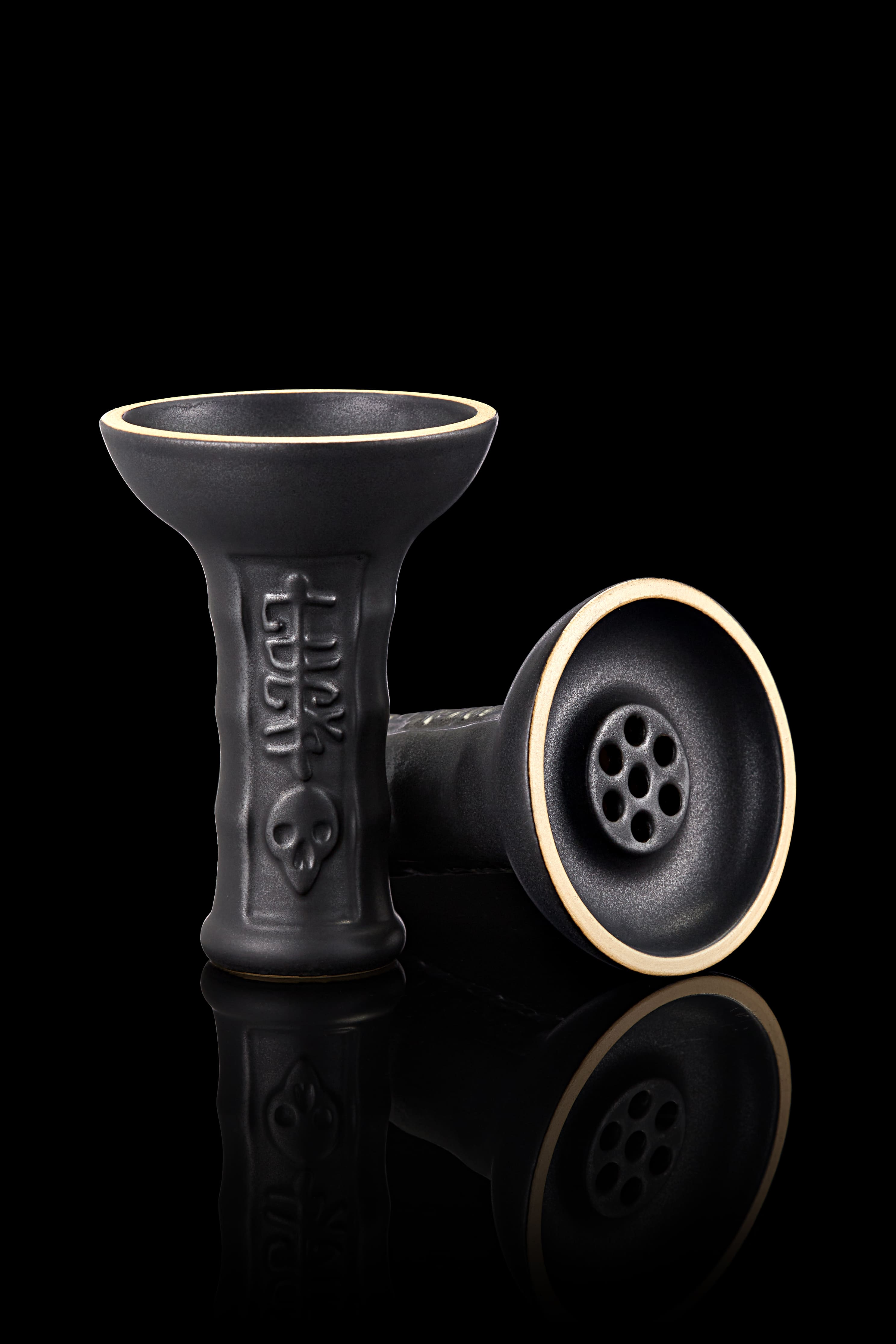 чаша хулиган roller (черная матовая) — Hookah Market чаша хулиган roller (черная матовая)