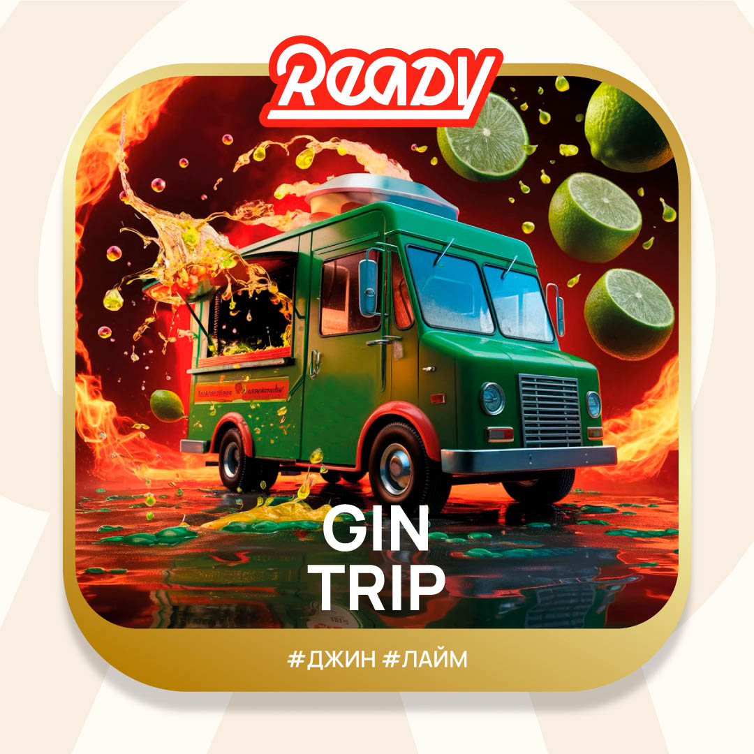 (m) ready 100 г gin trip — Hookah Market (m) ready 100 г gin trip