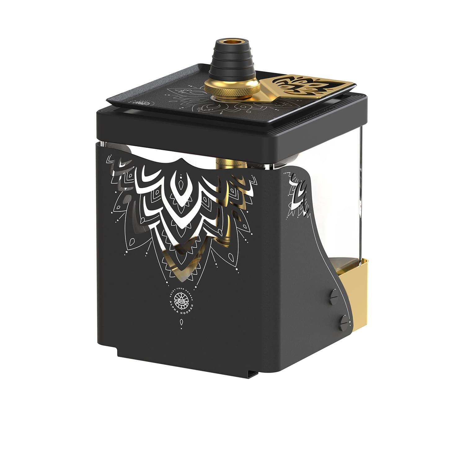кальян alpha hookah - smart exzo gold — Hookah Market кальян alpha hookah - smart exzo gold