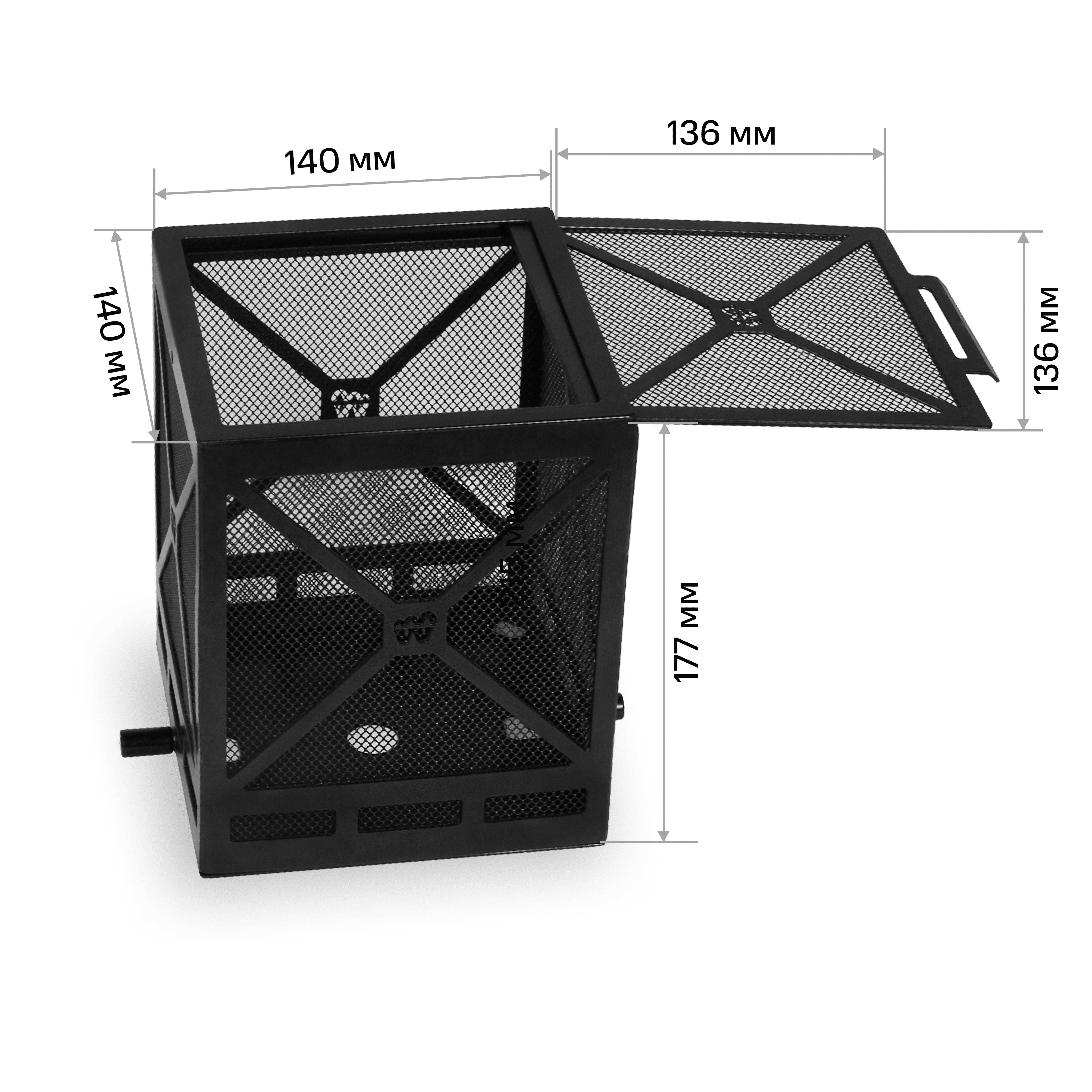  сетка watta cube черная 