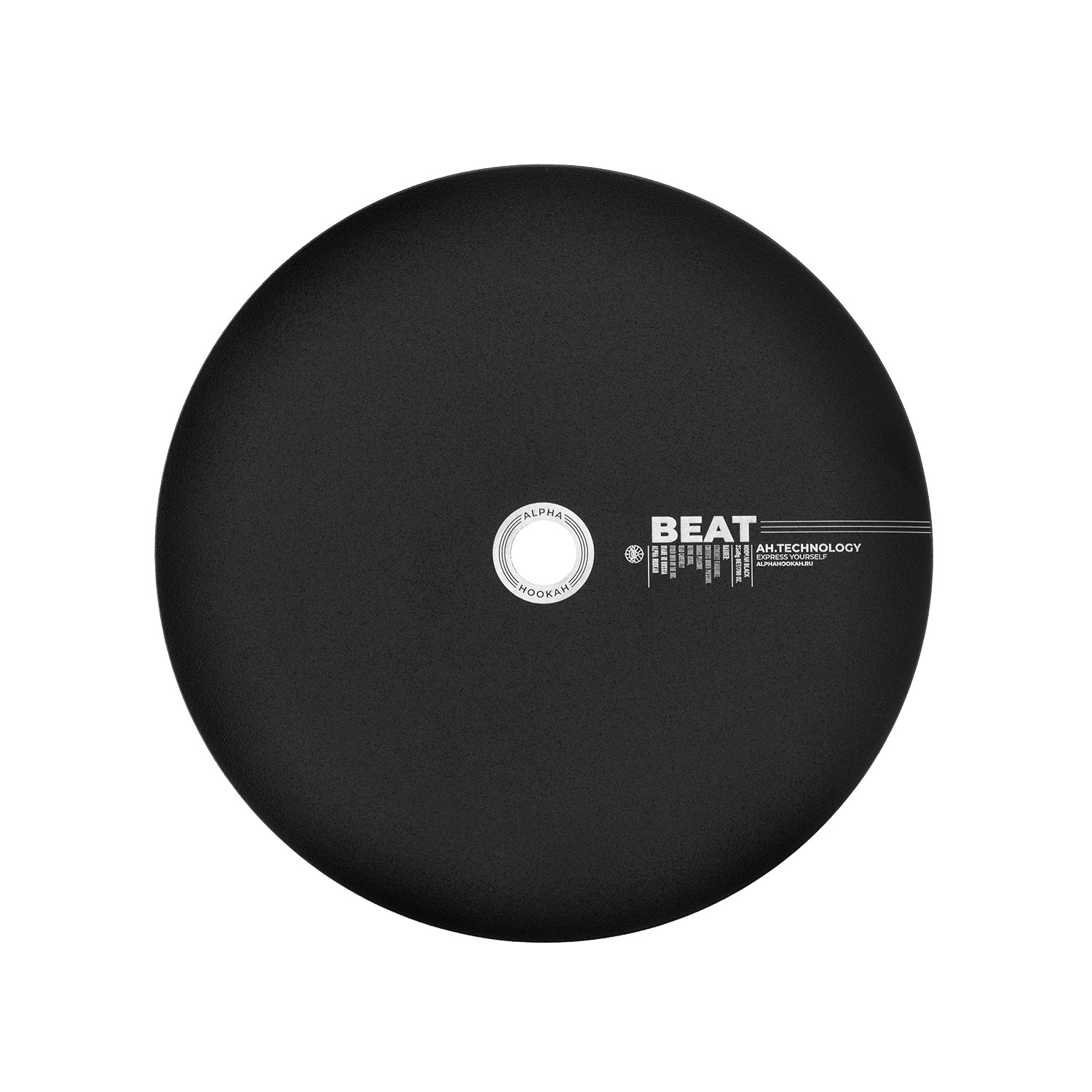  кальян alpha hookah - beat white (silver) 