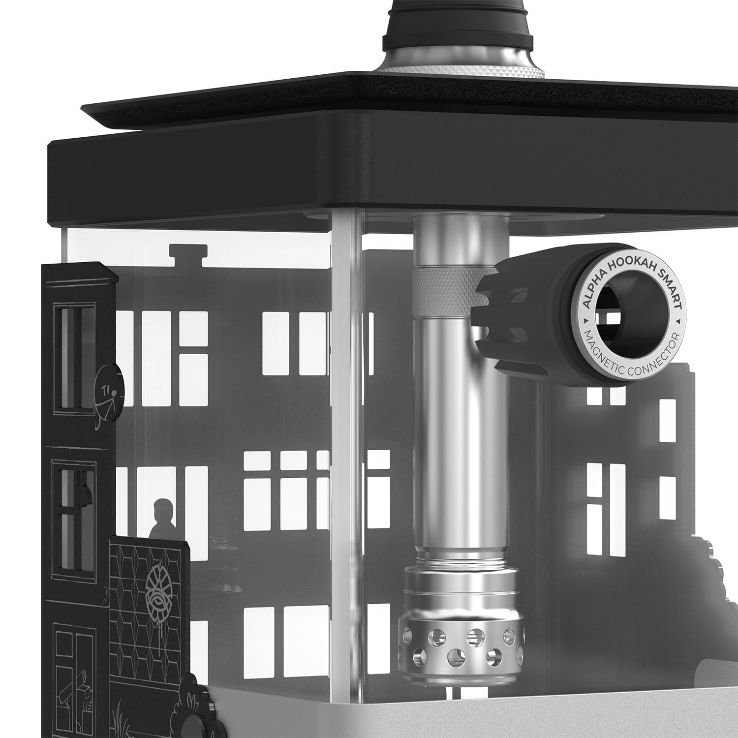 кальян alpha hookah - smart exzo panelka — Hookah Market кальян alpha hookah - smart exzo panelka