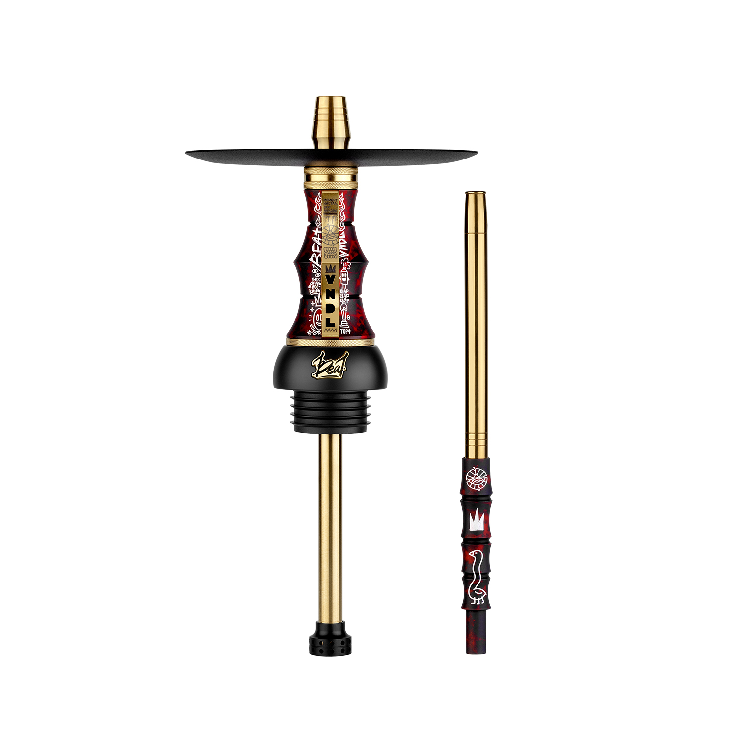 кальян alpha hookah - beat vndl (red) — Hookah Market кальян alpha hookah - beat vndl (red)