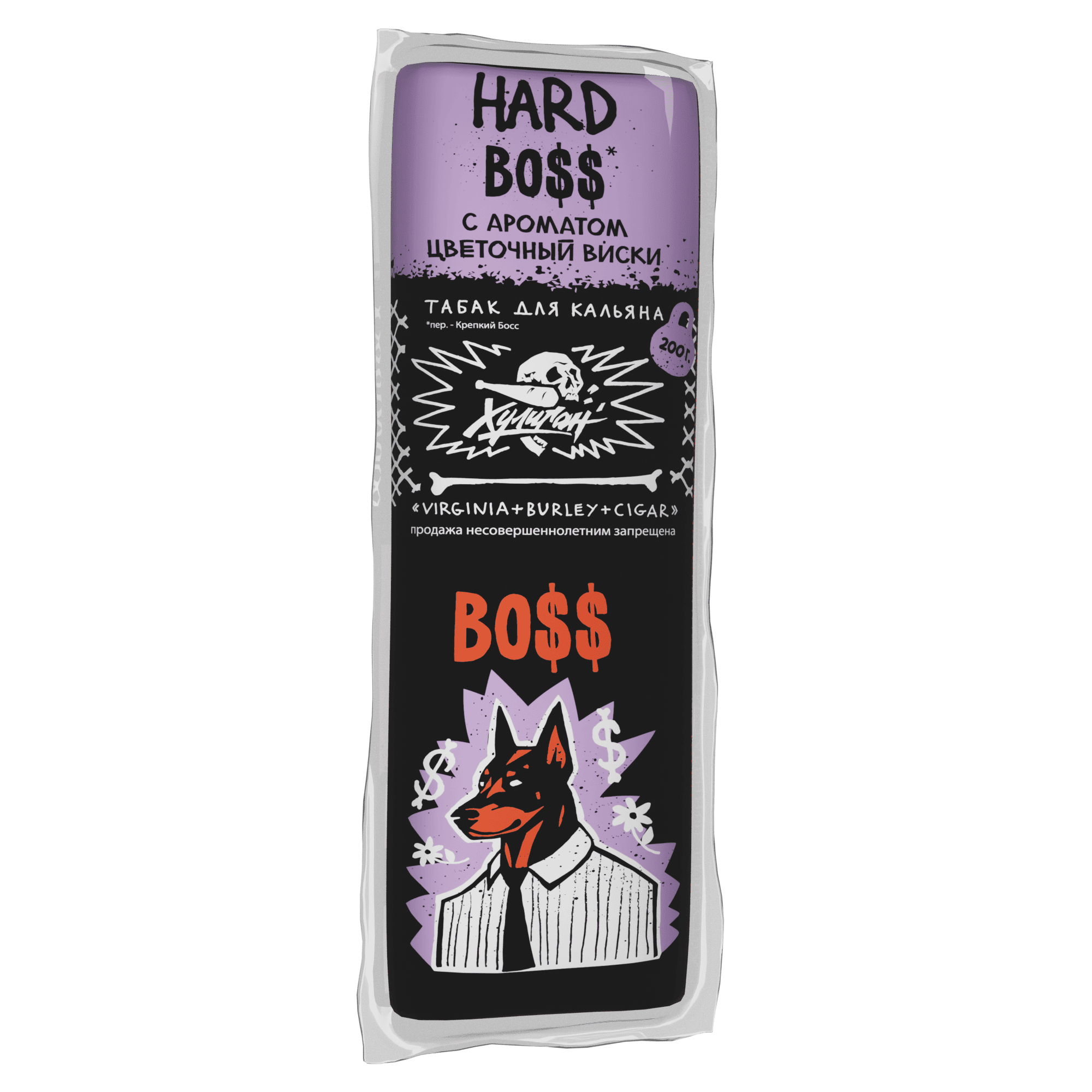  (m) хулиган хард 200 г boss (цветочный виски) 