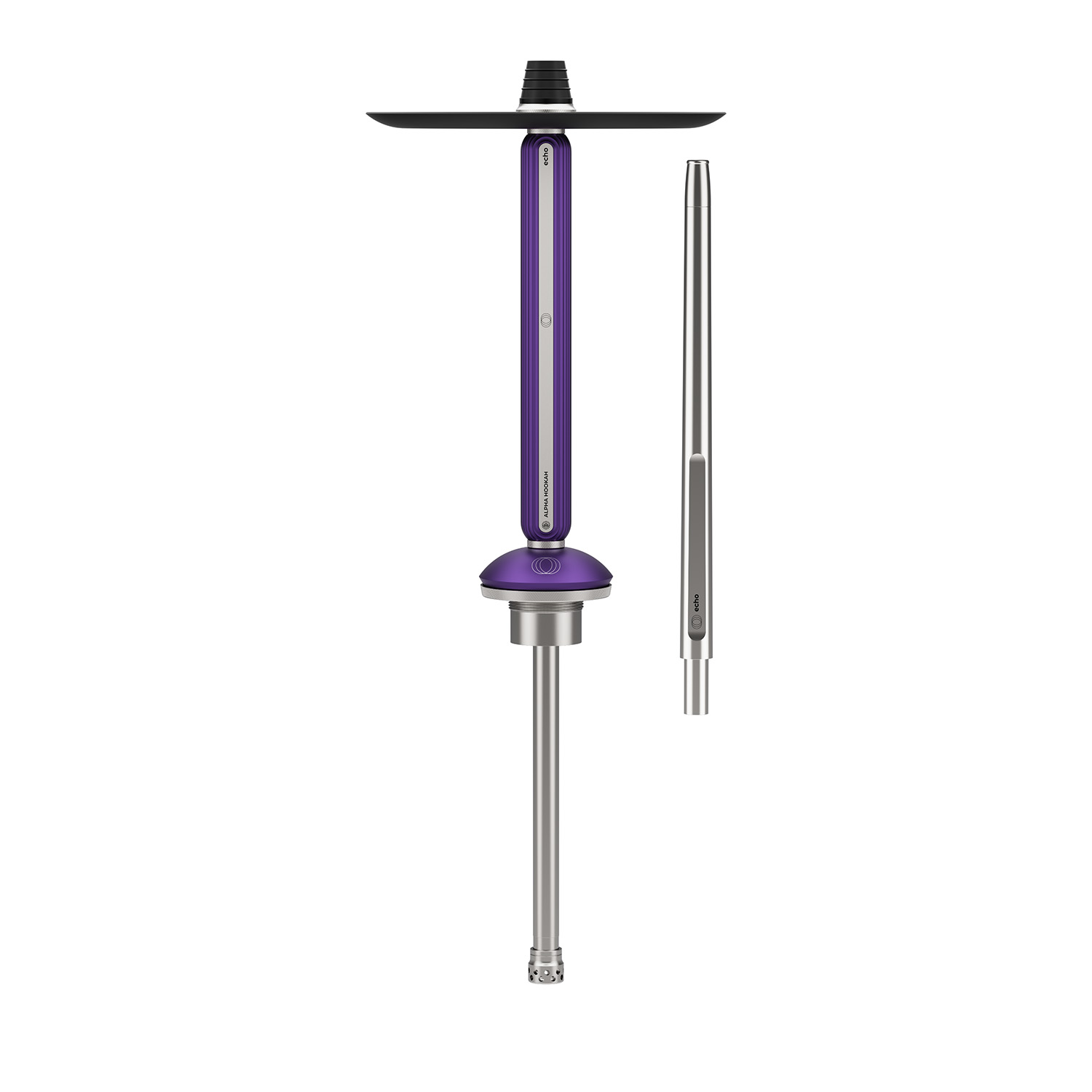 кальян alpha hookah - echo jade purple — Hookah Market кальян alpha hookah - echo jade purple